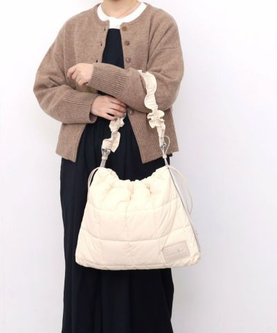 SMIRNASLI サミールナスリ 【キルティングxフリルトートバッグ