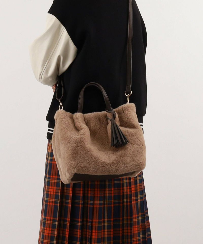 COOCO クーコ 【エコファー2WAYトート】 レディース バッグ