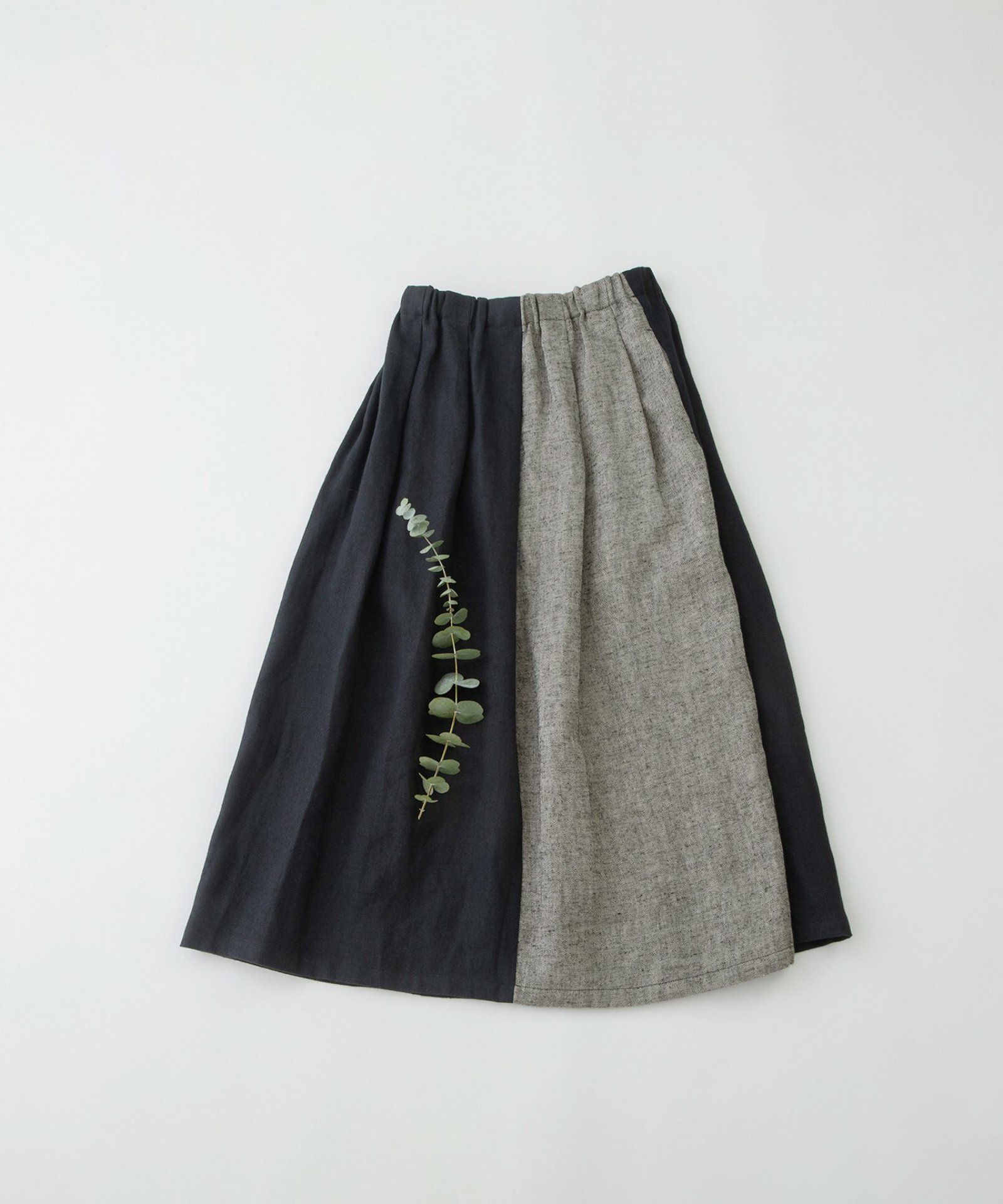 WINTER SALE】リネンビエラ起毛切り替えタックスカート | COO ONLINE