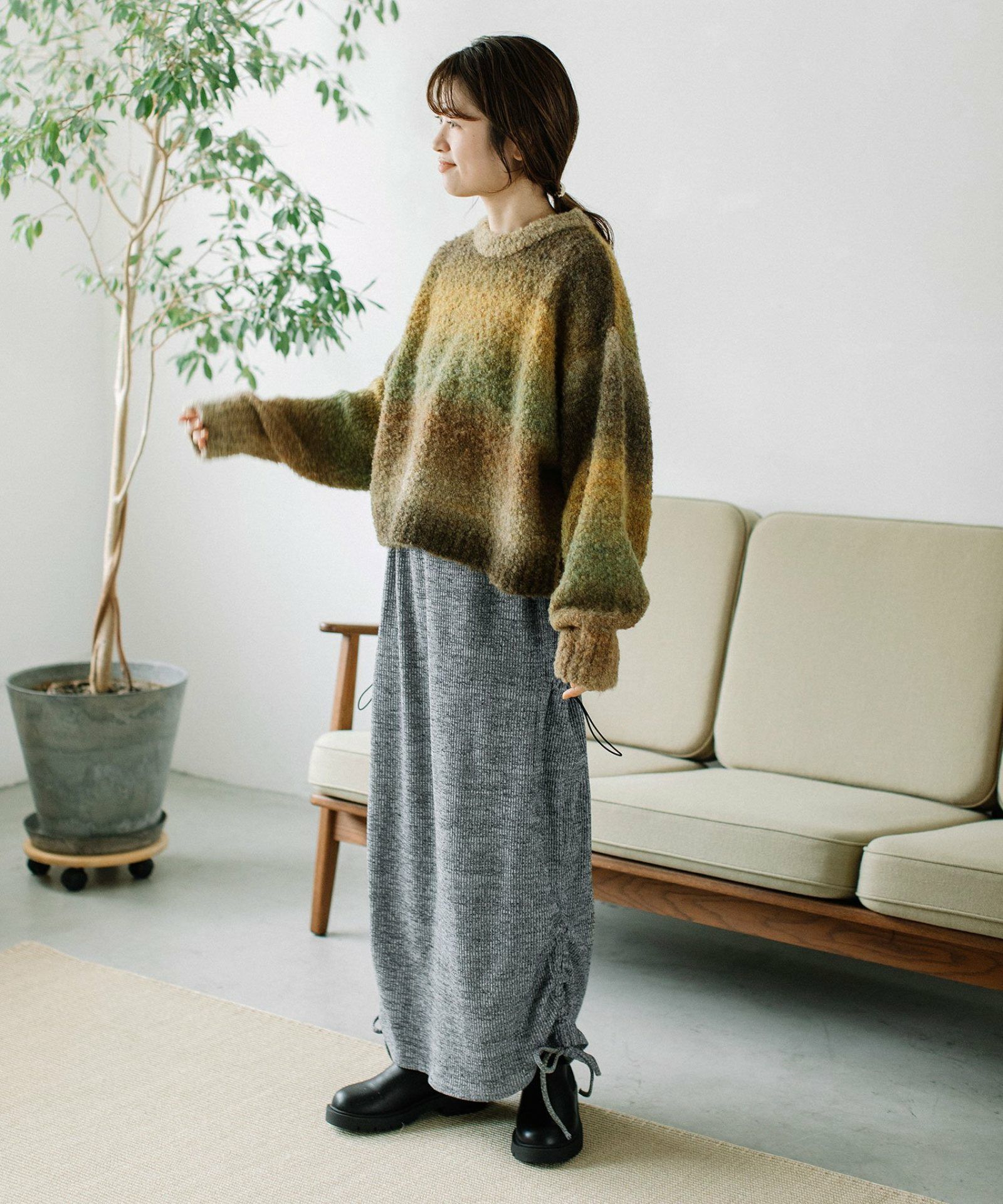 モデル身長：156cm