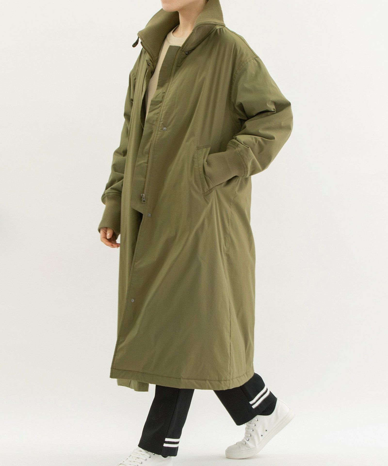 SPECIAL PRICE】リブ衿ロングコート | COO ONLINE 