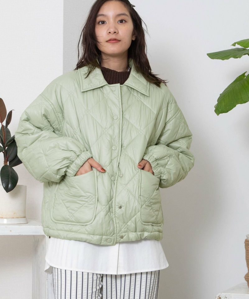 SPECIAL PRICE】ボリューム袖キルティングショートコート | COO