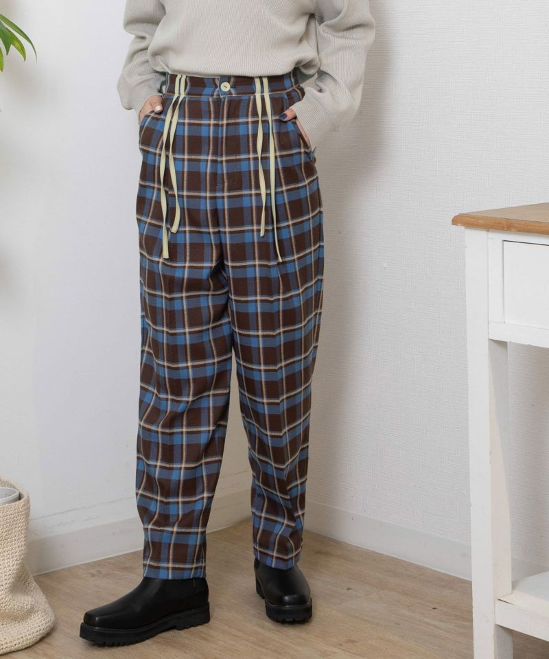 SPECIAL PRICE】タータンチェックダブルリボンパンツ | COO ONLINE