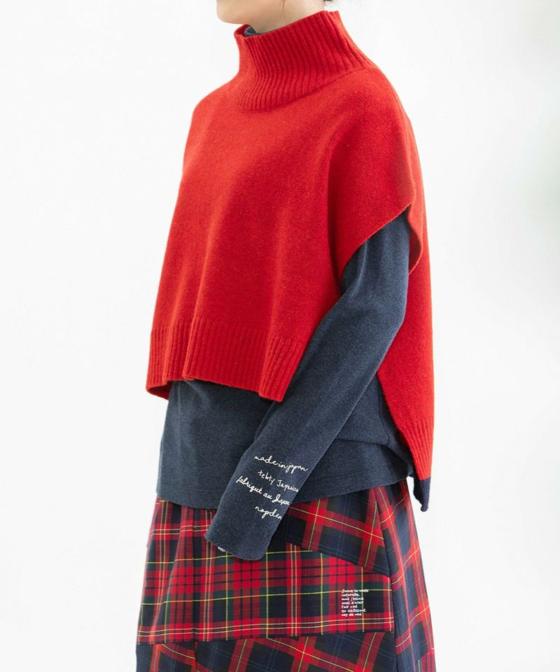 WINTER SALE】ラムズウールハイネックワイドベスト | COO ONLINE