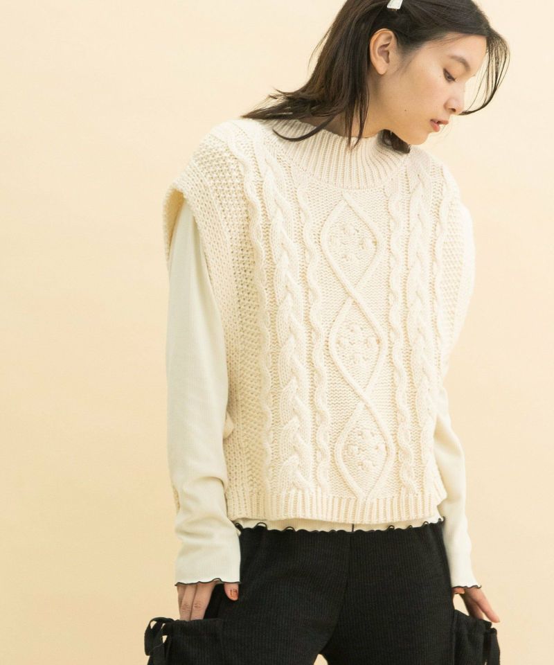 SPECIAL PRICE】アランニットベスト | COO ONLINE