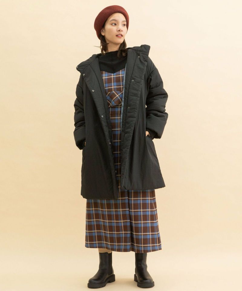 WINTER SALE】中綿ノンステッチフーディコート | COO ONLINE
