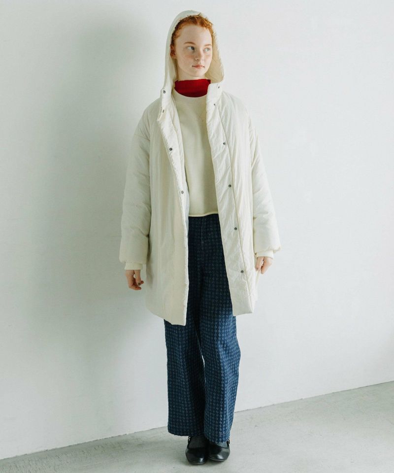 WINTER SALE】中綿ノンステッチフーディコート | COO ONLINE