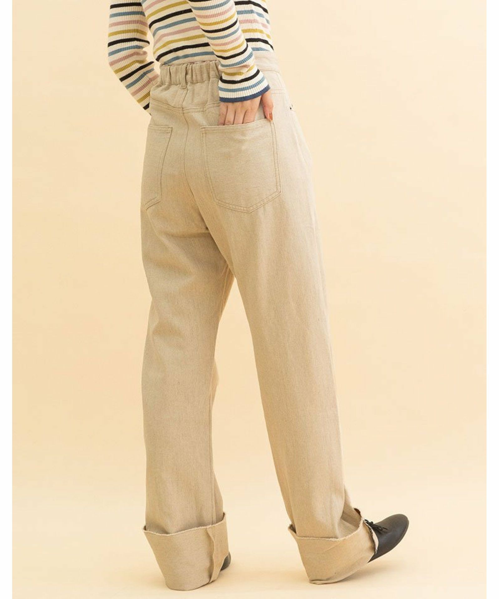 WINTER SALE】裾ロールアップパンツ | COO ONLINE