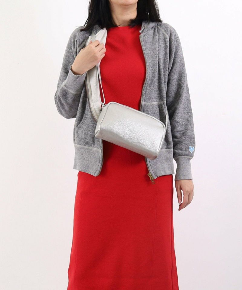 シュリンクレザー横型BOXショルダーバッグ | COO ONLINE