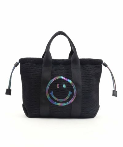FINAL SALE】40％OFF 期間限定 SMILEY メッシュ巾着トート