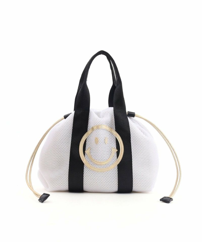 サマーセール】30%OFF 期間限定 SMILEY メッシュ巾着