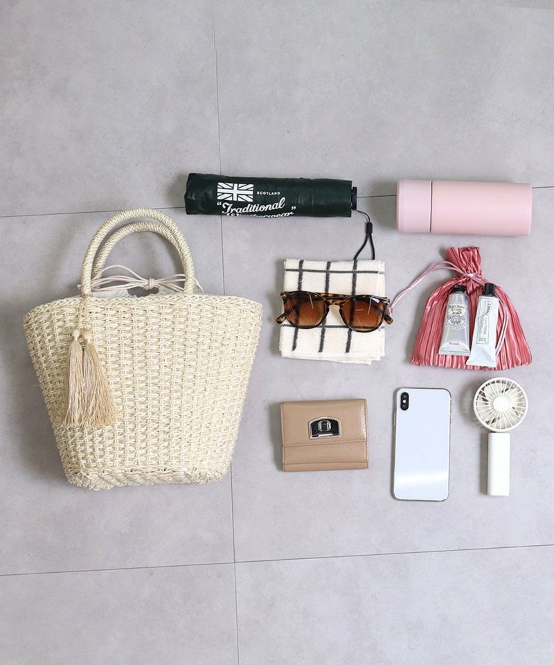 FINAL SALE】40％OFF 期間限定 タッセル付メタリックフィルム