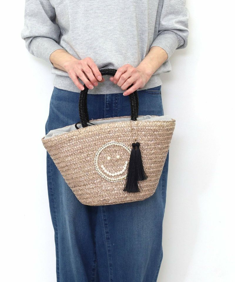 極美品✨ アルファジル　かごバッグ　ビーズ　ハンドバッグ　巾着　茶 楽天市場】【bizen ビゼン】かごバッグ バスケット ハンドバッグ