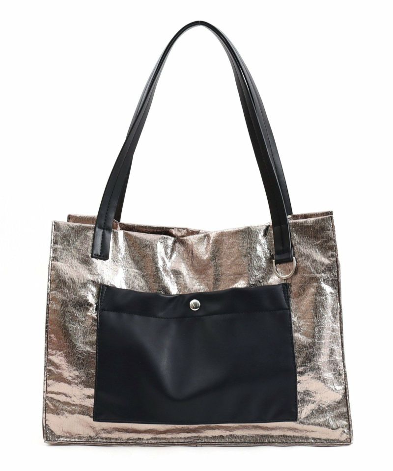 lia メタリックポケットスクエアトートバッグ／A4対応 | COO ONLINE