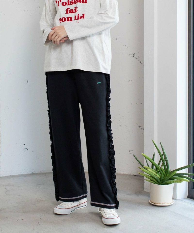 ♡フリルスウェットパンツ♡ WC フリルスウェットパンツ レディース : ZOZOTOWN Yahoo!店