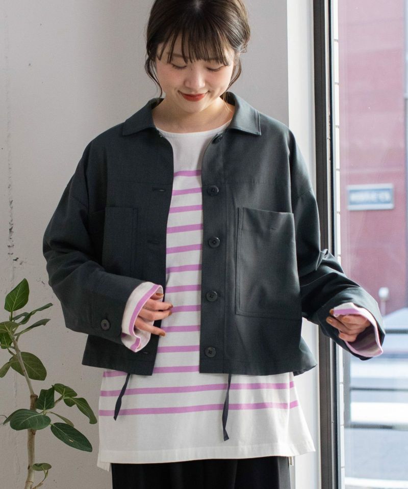PRE SALE】パッチポケットジャケット | COO ONLINE