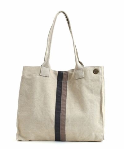 FINAL SALE】40％OFF 期間限定 ダブルラインキャンバストートバッグ