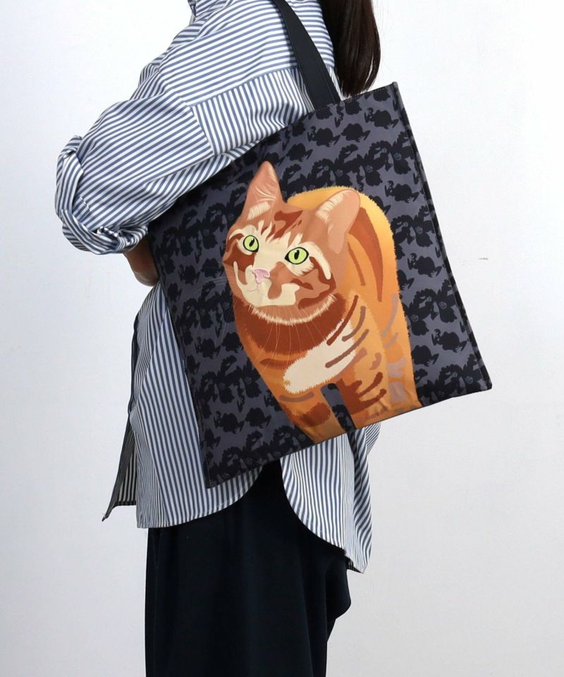 サマーセール】30%OFF 期間限定 猫トートバッグ／A4対応 | COO