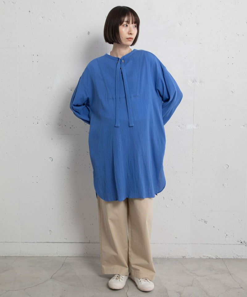 SPECIAL PRICE】リボンタイチュニックブラウス | COO ONLINE