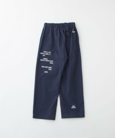 ロゴプリントチノパンツ