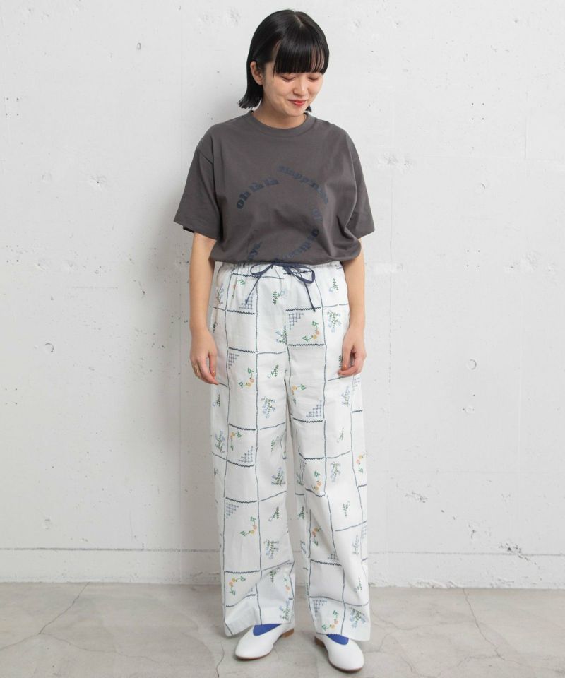 MORE PRICE DOWN】ステッチプリントイージーパンツ | COO ONLINE