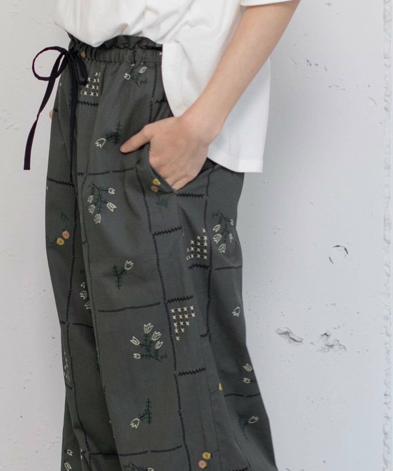 MORE PRICE DOWN】ステッチプリントイージーパンツ | COO ONLINE
