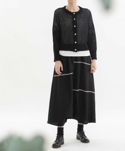 新品！ノップドゥノッド.nop de.nod/裾ゴムサルエルバルーンパンツ 楽天市場】トロクロップドサルエルパンツ／ノップドゥノッド