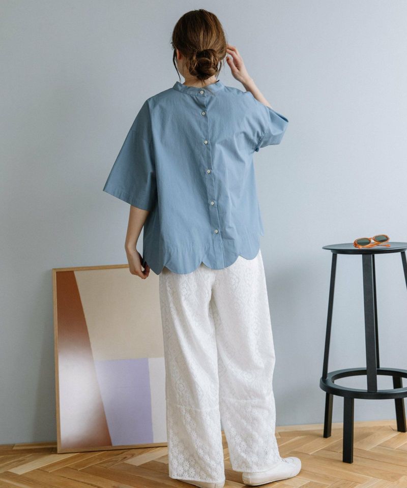 SUMMER SALE】2way裾スカラップブラウス | COO ONLINE