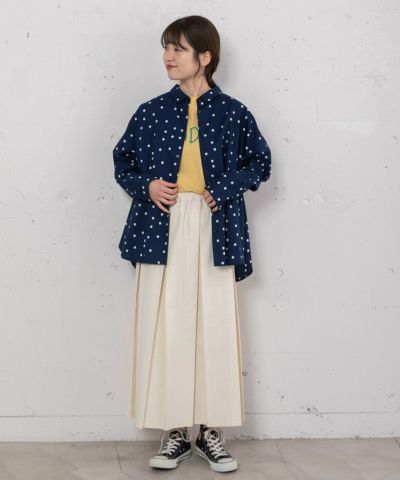 Y's 17SS カットオフ ダイング タックスカート 濃紺2 000000001290_rnrGsxJ.jpg