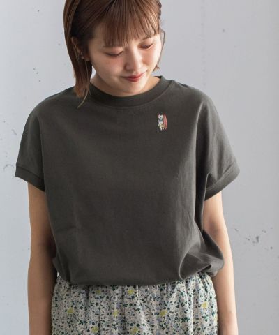 ➉VIVIENNE TAM 刺繍 フレンチスリーブ
