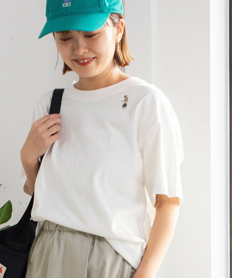 チャイハネ チャイハネ カシエ刺繍トップス （ブラック