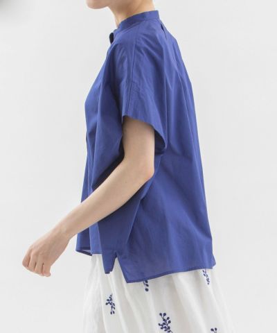MORE PRICE DOWN】Cielタックショルダースタンドカラーシャツ
