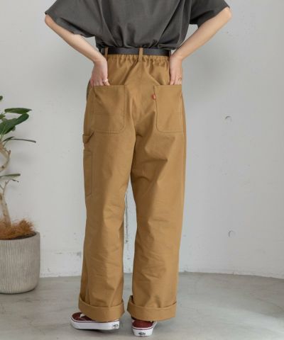 HAUペインターパンツ38サイズ 45R小麦デニムの908ペインターパンツ 54インチ（インディゴ 重