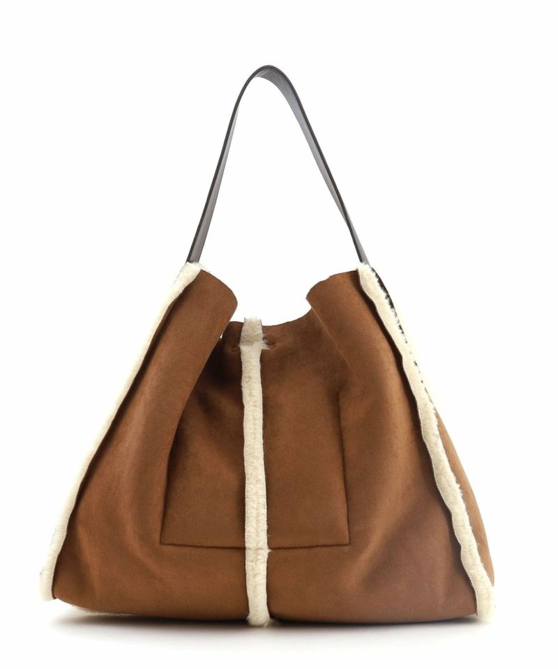 その他 Qoo ボアムートンリバーシブルワンショルダーバッグ／A4対応 | COO ONLINE