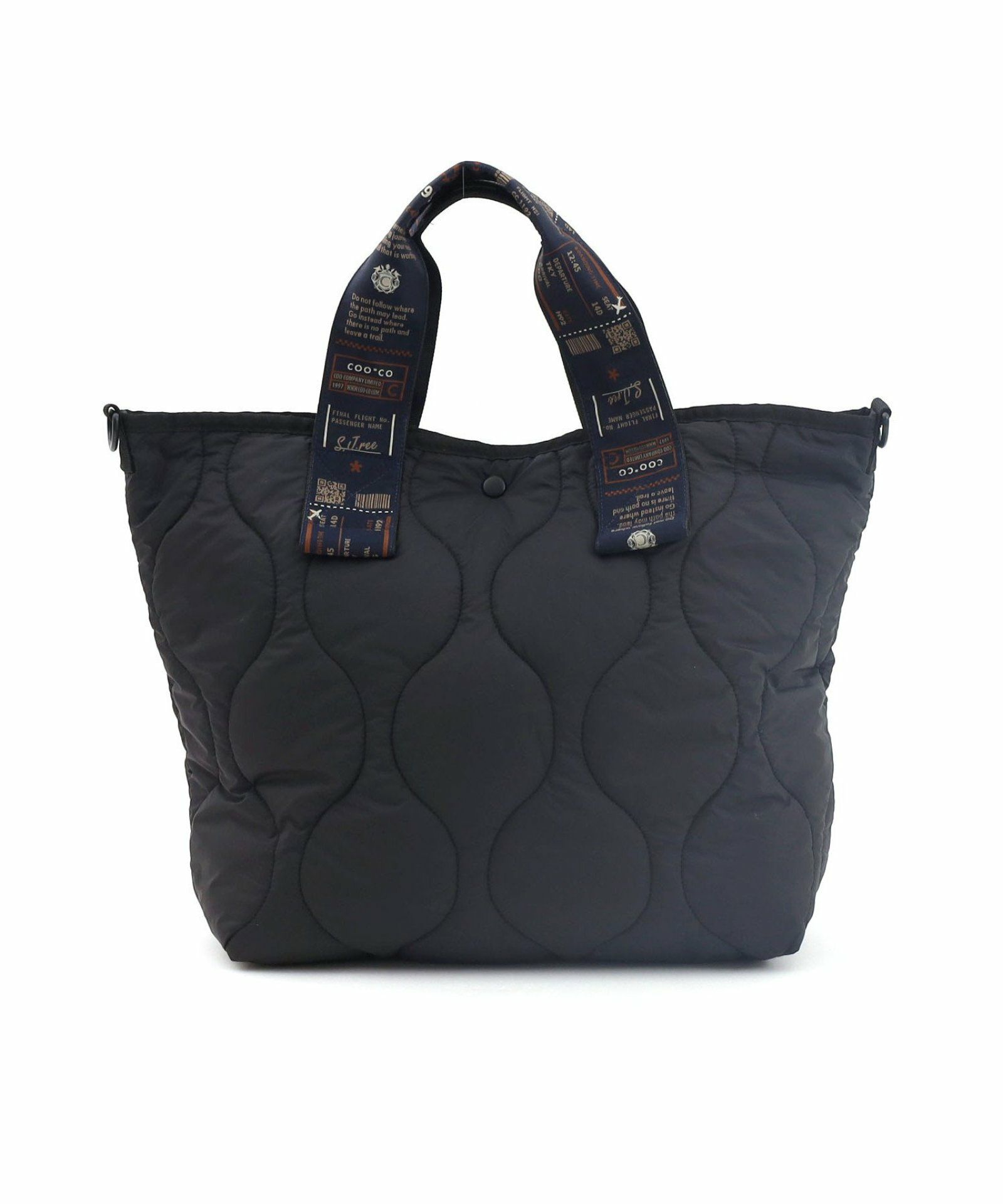 OUTLET SALE】 オリジナル柄テープキルティング2WAYトートバッグ