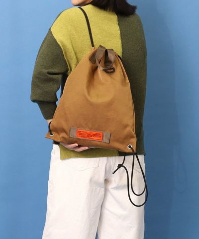 orange tag 撥水ナップザック／A4対応 | COO ONLINE