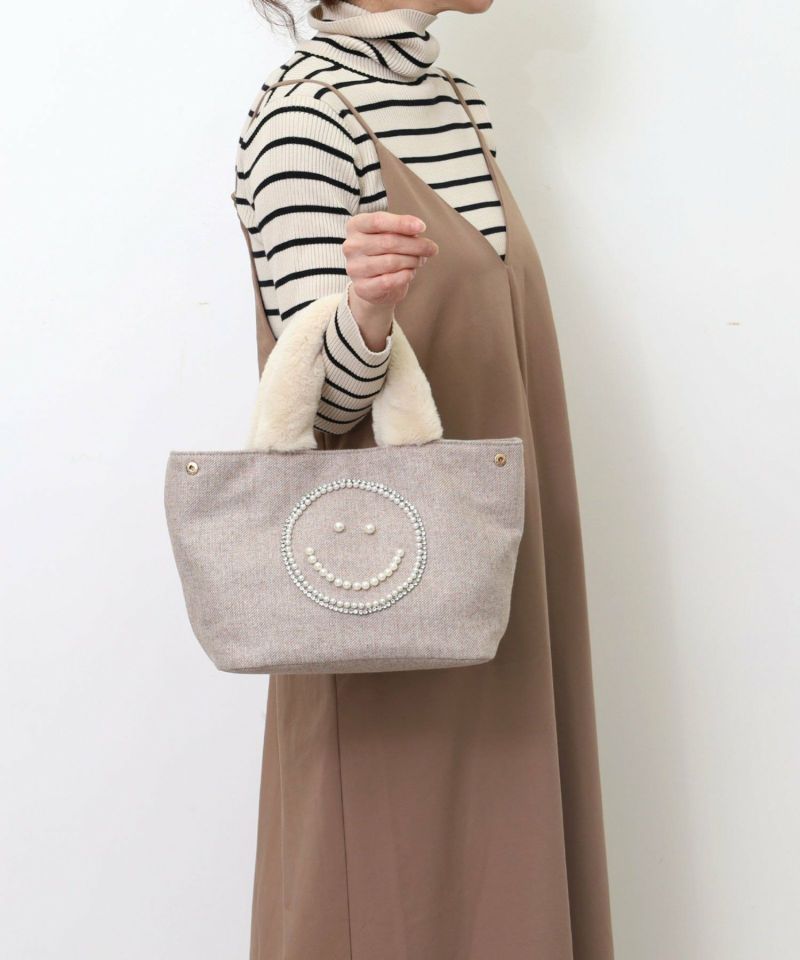 AUTUMN SALE】定番・新作ALL☆20％OFF☆ SMILEY パール刺繍x