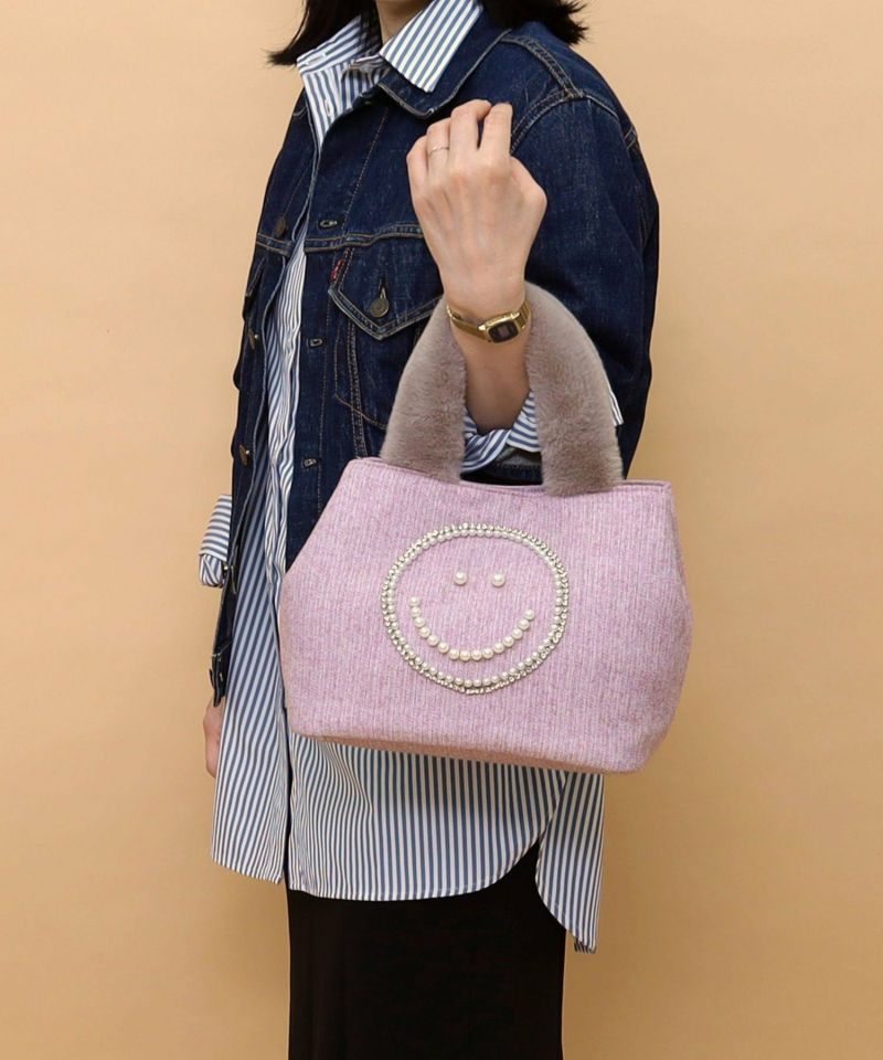 AUTUMN SALE】定番・新作ALL☆20％OFF☆ SMILEY パール刺繍x