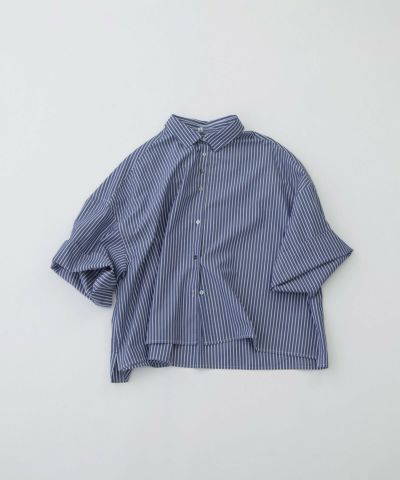 [新品未使用] nop de nod ブラウス　水玉　ストライプ　丸襟 楽天市場】misc Rondeシャツ／ノップドゥノッド（nop de nod