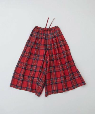 【美品】ノップドゥノッド　ラミーPolka フロックプリント　タックキュロット 楽天市場】ラミーPolka フロックプリントタックキュロット