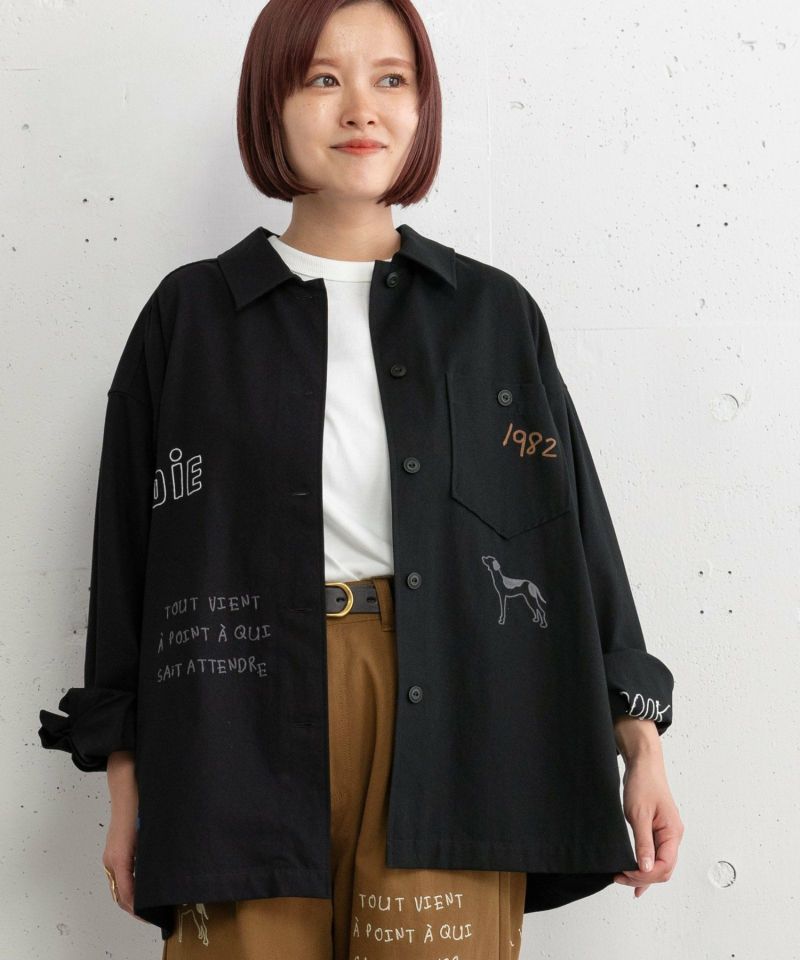 『Joe Da Hun』(2) デザイン 長袖シャツ Joe Da Hun』(2) デザイン 長袖シャツ トップス