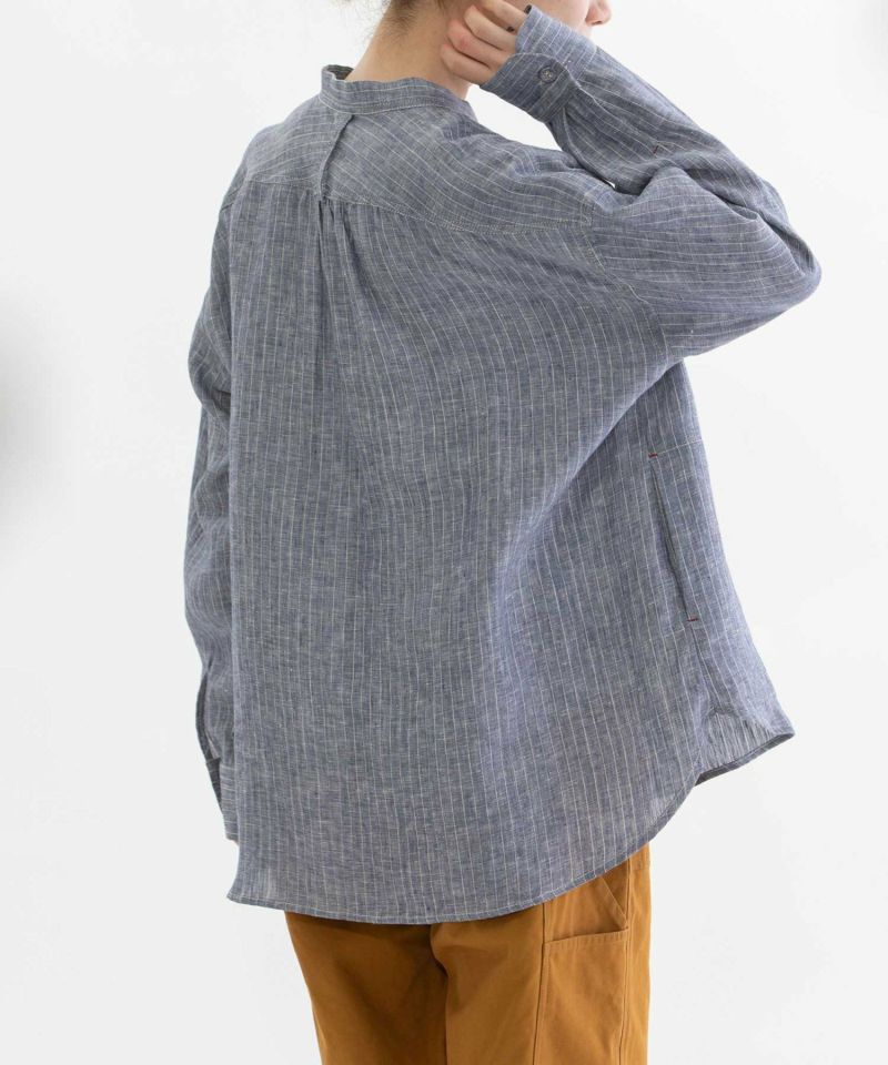 WINTER SALE】リネンバンドカラーシャツ | COO ONLINE