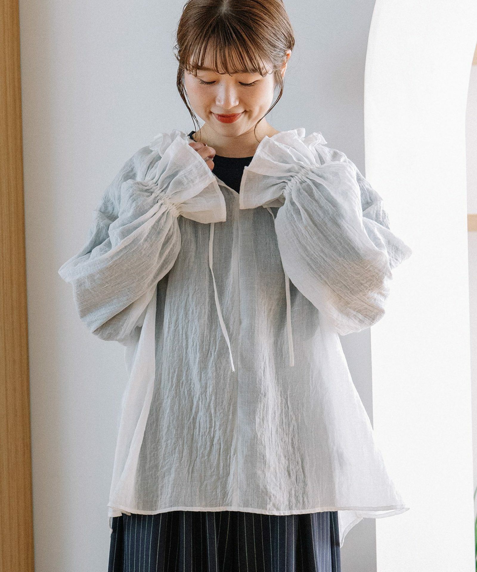 モデル身長：156cm