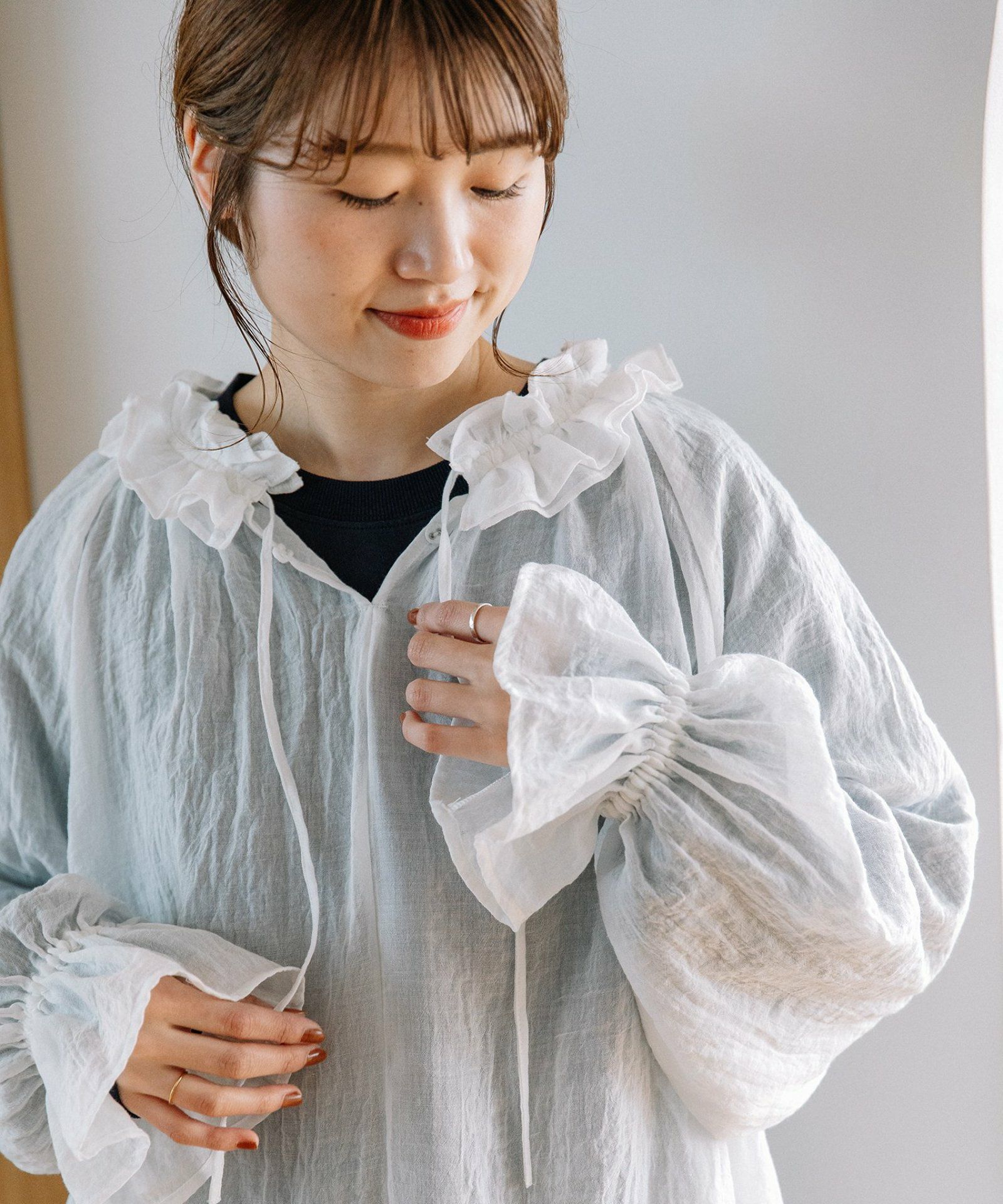 モデル身長：156cm