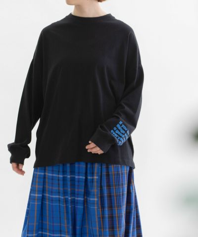 USコットン袖ロゴロングスリーブTシャツ | COO ONLINE