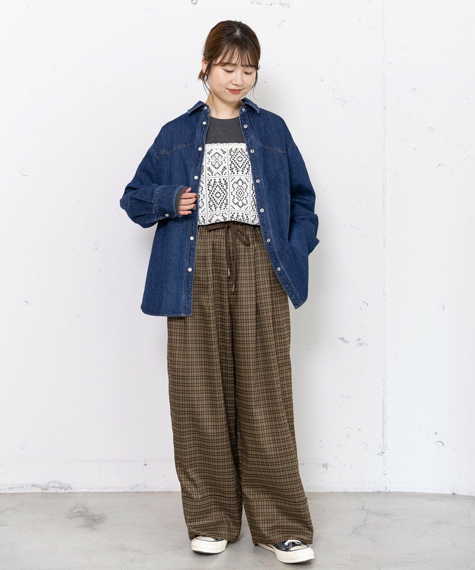 モデル身長：156cm