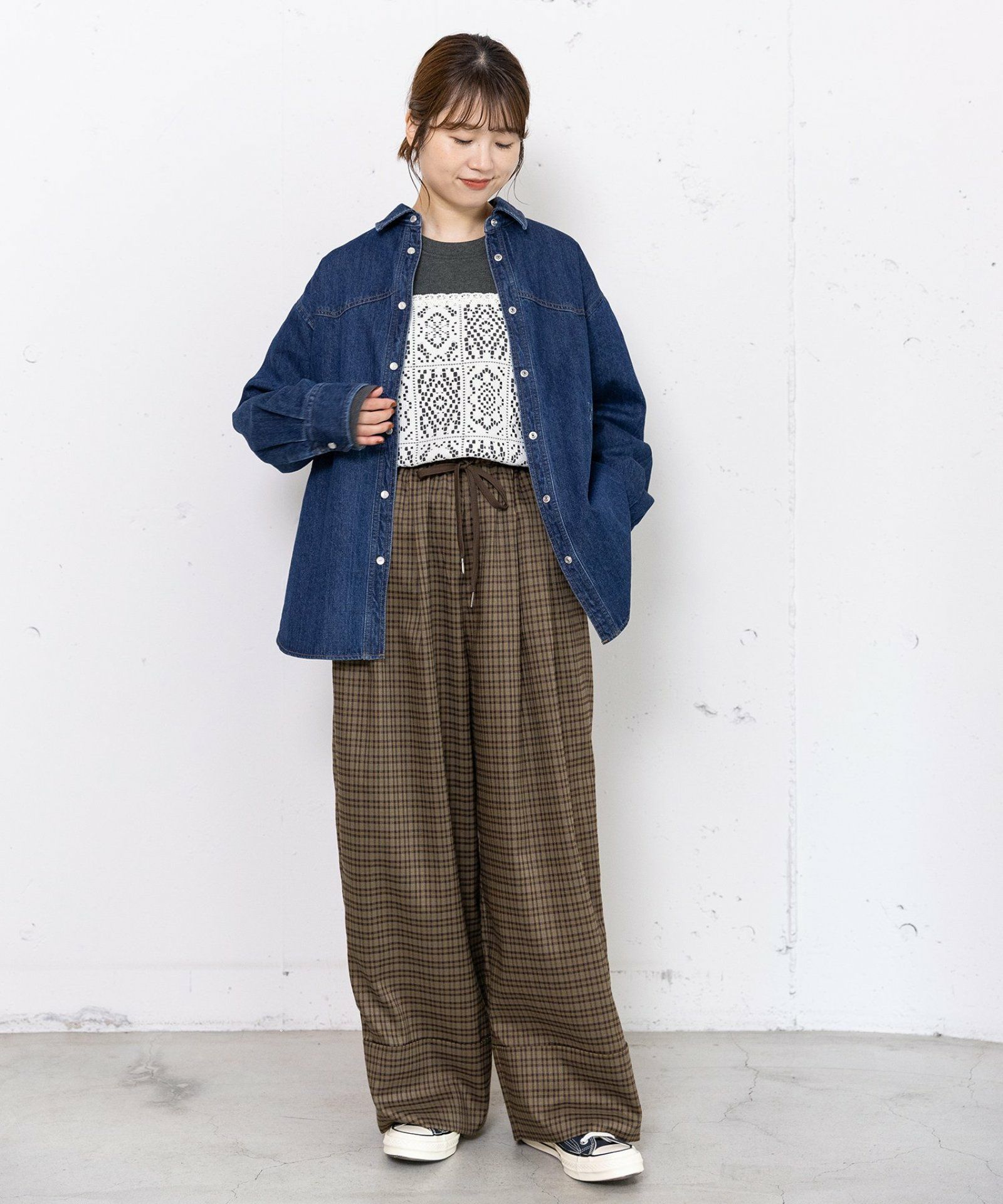 モデル身長：156cm