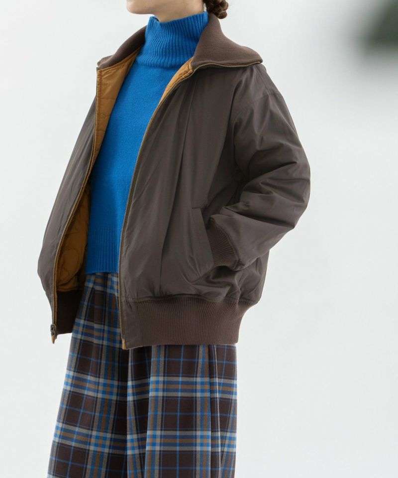 WINTER SALE】スワンキルティングリバーシブルブルゾン | COO ONLINE