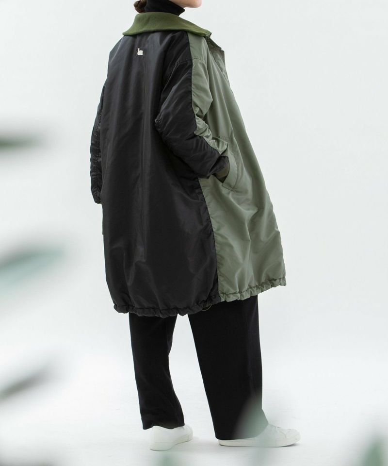 モデル身長：167cm（カーキ：オモテ面）