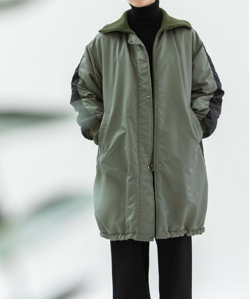 WINTER SALE】ナイロンツイルバイカラーリバーシブルコート | COO ONLINE